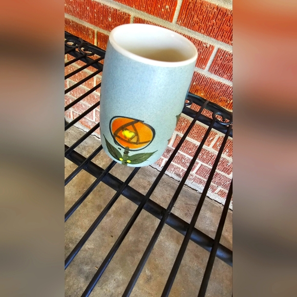 Tall vintage coffee mug coffee cup floral cup tea mug drink warehouse coffee bar - Picture 2 of 4